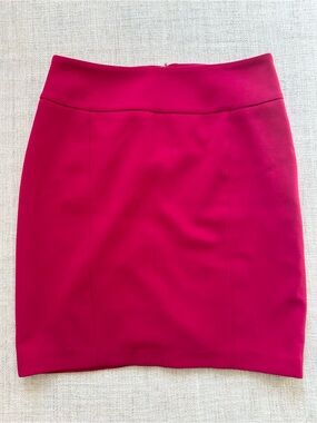 Sandra Angelozzi Pink Pencil Mini Skirt